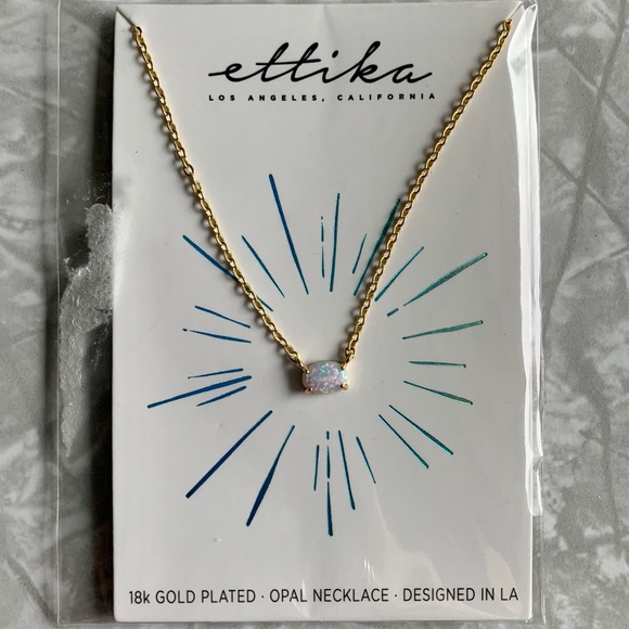 Nwt Ettika 8k Goldplated Kyocera Opal 